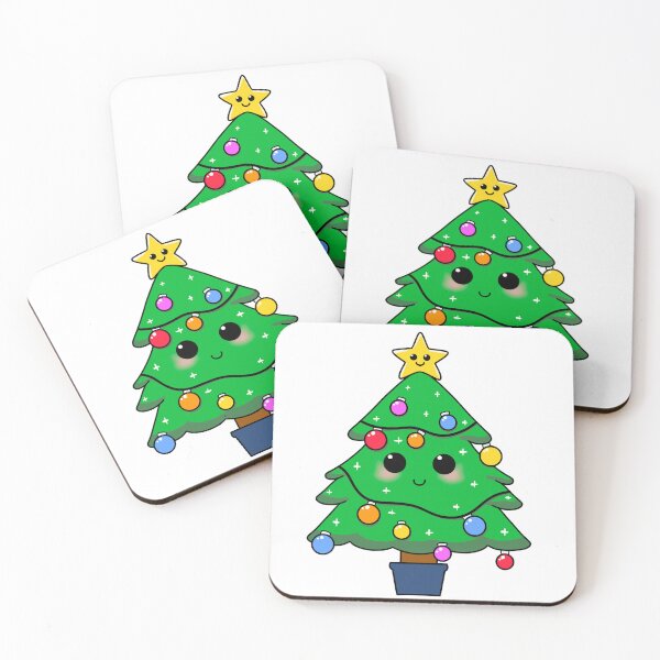 Item preview, Cute chibi Christmas tree  designed and sold by DavesArtBook.