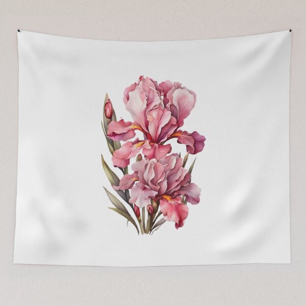 Item preview, Pink Iris designed and sold by HOMETOWN86.