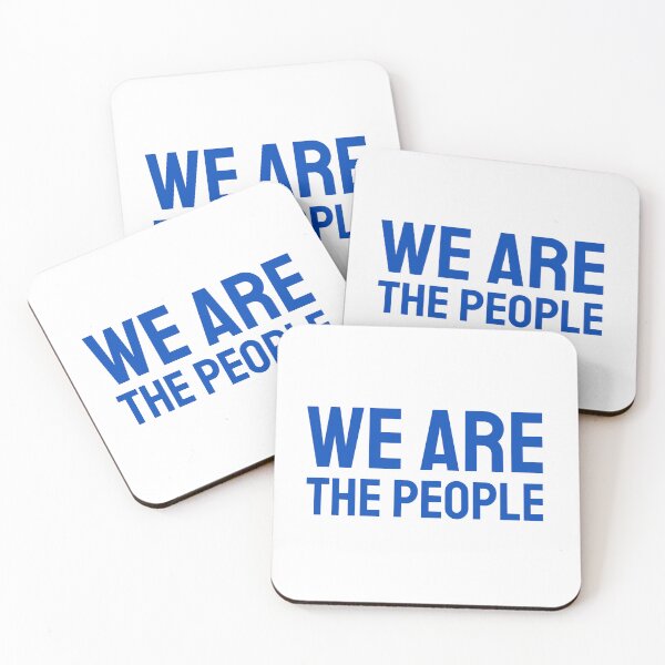 Item preview, We are The People blue designed and sold by VRedBaller.