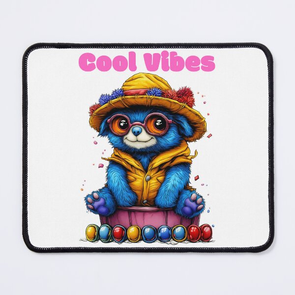 Item preview, Cool Vibes, Funky Bear Art, Colorful Animal Design, Stylish Animal Illustration, Trendy Animal Print designed and sold by BukkyStory.
