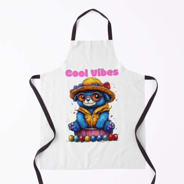 Item preview, Cool Vibes, Funky Bear Art, Colorful Animal Design, Stylish Animal Illustration, Trendy Animal Print designed and sold by BukkyStory.