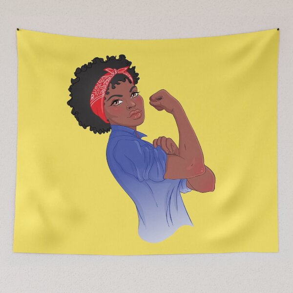 Item preview, We can do it! Black Girl designed and sold by Varvara Gorbash.