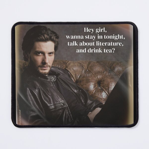 Item preview, Ben Barnes Fan Art: Hey Girl Meme - Drink Tea designed and sold by Nicola Delacoeur.
