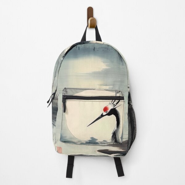 Item preview, Serenity of the Red-Crowned Crane designed and sold by KiEgon.