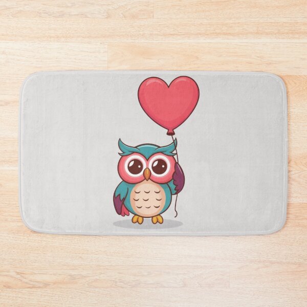 Item preview, Owl and a love balloon  designed and sold by 123ks.