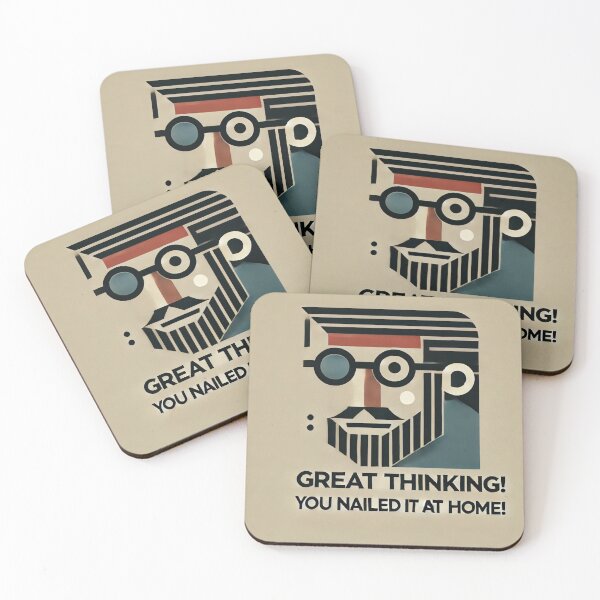 Item preview, Great Thinking! Abstract Inspiration designed and sold by Alta-store.