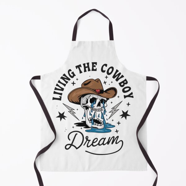 Item preview, Living the Cowboy Dream - Western Skull Art designed and sold by Charlietule.