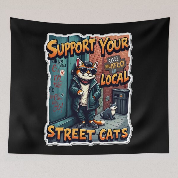 Item preview, Your commitment to local stray cats counts designed and sold by ArtCreator2023.