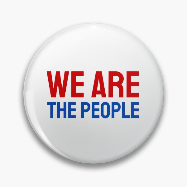 Item preview, We are The People red 2 blue designed and sold by VRedBaller.