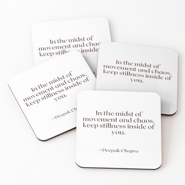 Item preview, In the midst of movement and chaos, keep stillness inside of you. designed and sold by AlwaysHome.