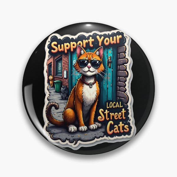 Item preview, Local cats need your support! designed and sold by ArtCreator2023.