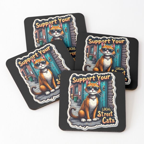 Item preview, Local cats need your support! designed and sold by ArtCreator2023.