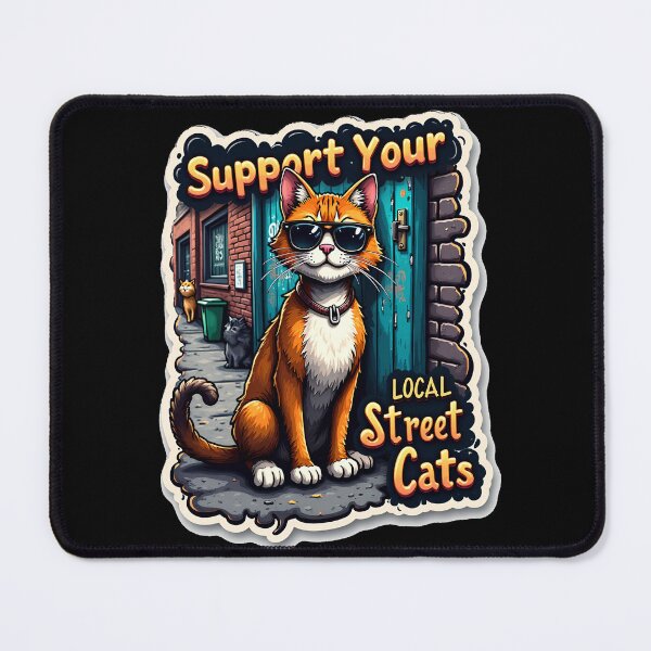 Item preview, Local cats need your support! designed and sold by ArtCreator2023.