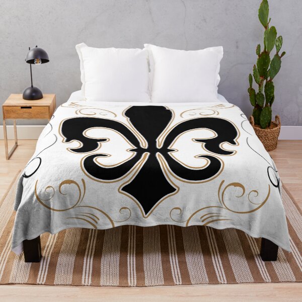 Item preview, Fleur de lis black and gold with embelishments designed and sold by designxcristy.