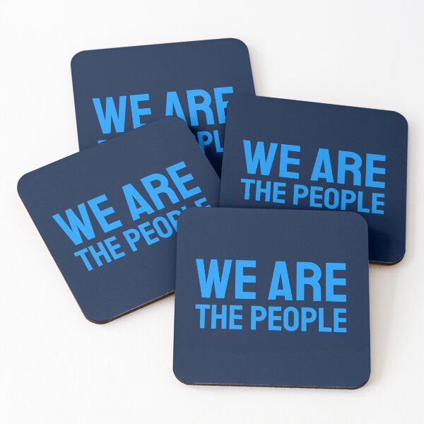Item preview, We are The People blue 2 designed and sold by VRedBaller.
