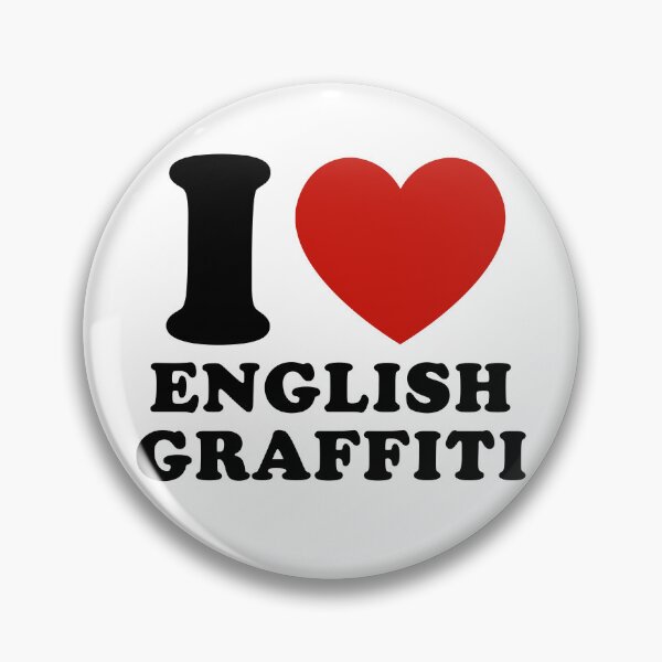 Item preview, i love english graffiti - the vaccines designed and sold by cam <3.