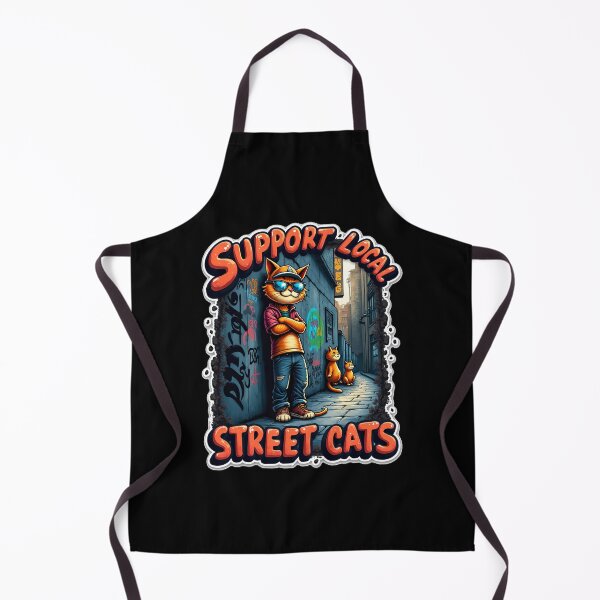 Item preview, Give street cats a second chance designed and sold by ArtCreator2023.