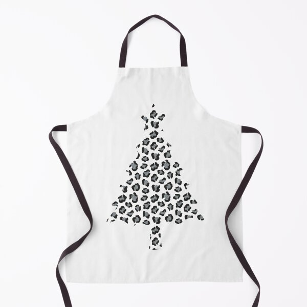 Item preview, Snow Leopard Print Christmas Tree designed and sold by Daniel Bevis Design.