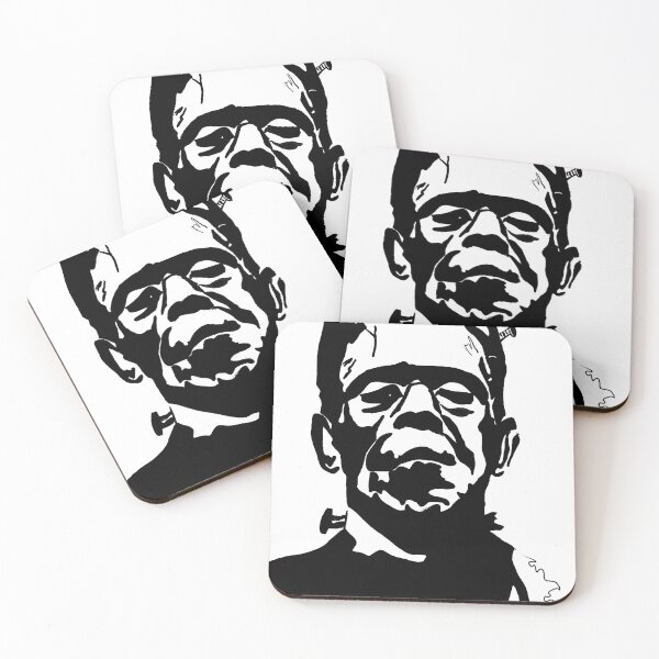 Item preview, Frankenstein bw designed and sold by LojaKeliPaes.