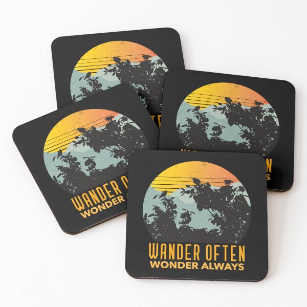 Item preview, Wander Often Wonder Always designed and sold by Glint-Design.