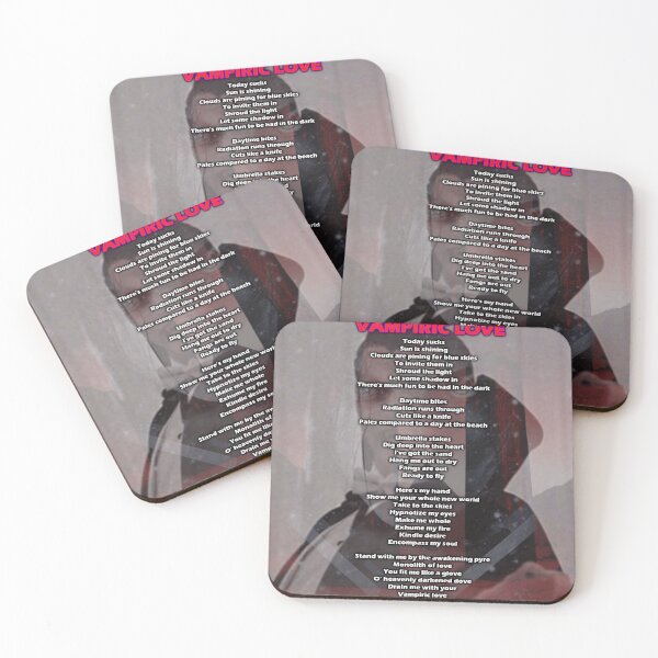 Item preview, A POEM I WROTE CALLED "VAMPIRIC LOVE" designed and sold by OuterVoidLabs.