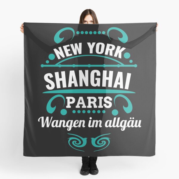 Wangen dans l'allgäu - Notre ville n'est pas un Weltmertopole mais vous devriez. Foulard