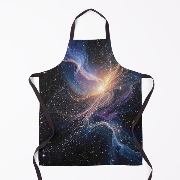 Item preview, Colorful Cosmic Swirl in Starry Space designed and sold by artwaves.
