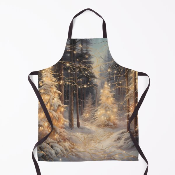 Item preview, Snowy forest.Winter landscape.Winter night. designed and sold by MagelliShop.