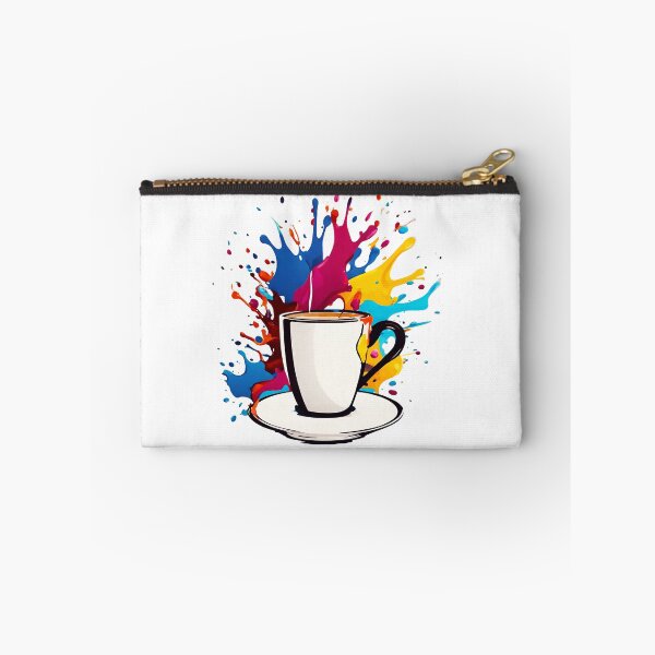 Item preview, Coffee Cup with Bright Paint Splash 6 designed and sold by Tom-Johnson.