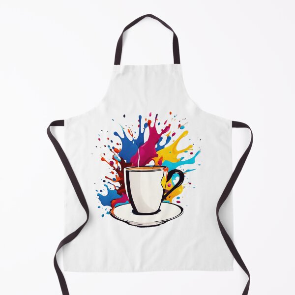 Item preview, Coffee Cup with Bright Paint Splash 6 designed and sold by Tom-Johnson.