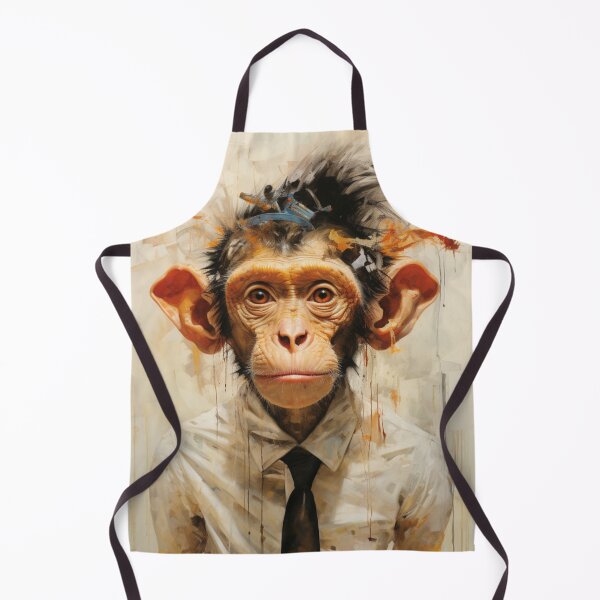 Item preview, Chimpancé abstracto designed and sold by whitecat23.
