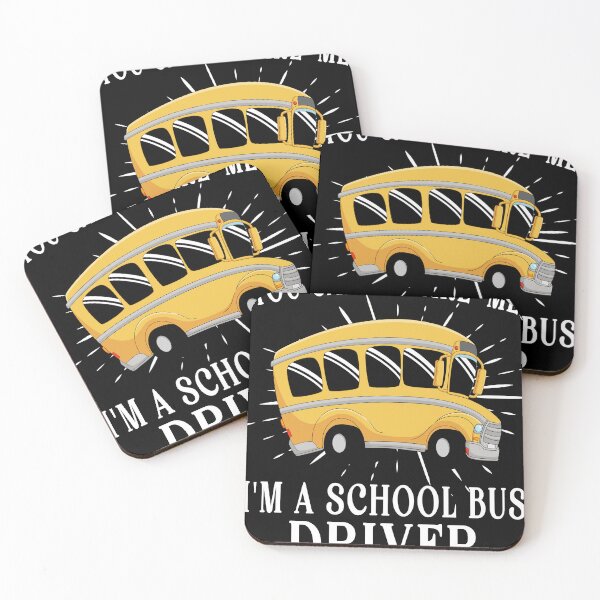 Item preview, You Can't Scare Me I'm a School Bus chauffeur driver designed and sold by limanol.