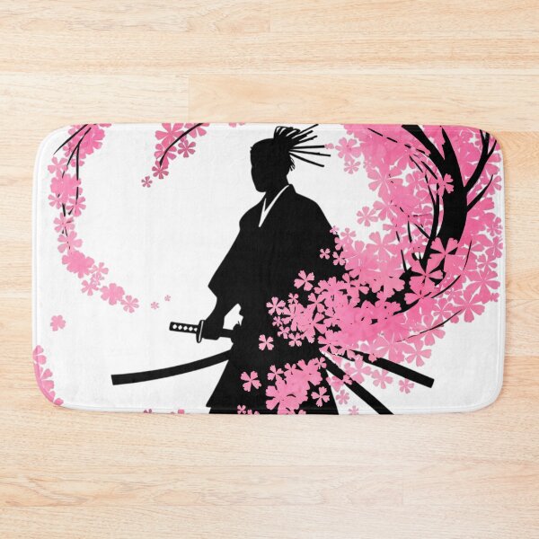Item preview, Sakura Samurai Silhouette: Japanese Zen Art designed and sold by ZetaDream.