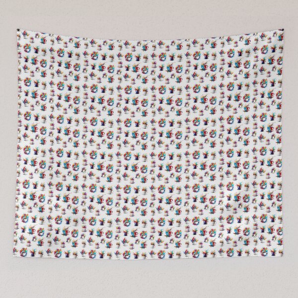 Item preview, Coffee Cup with Bright Paint Splash Pattern 4 designed and sold by Tom-Johnson.