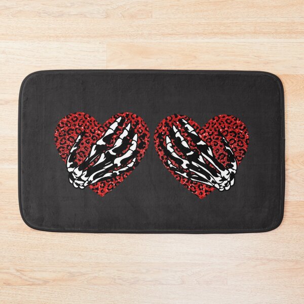 Item preview, My heart , hand skull love, red love, valentine love , fun t shirt designed and sold by dinartanddesign.