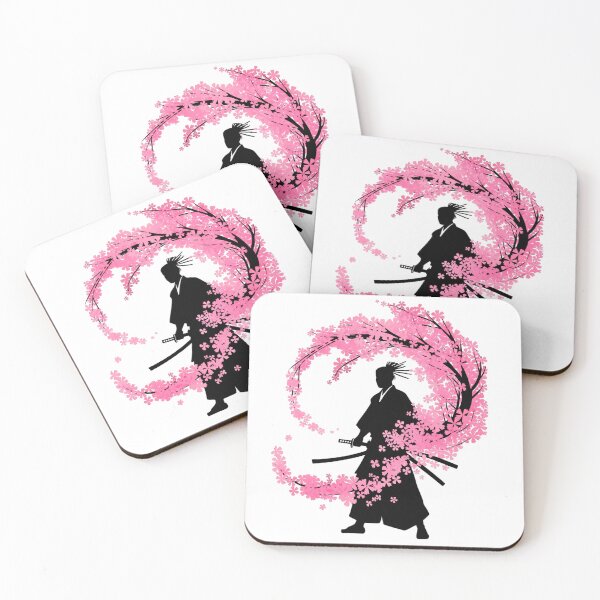 Item preview, Sakura Samurai Silhouette: Japanese Zen Art designed and sold by ZetaDream.