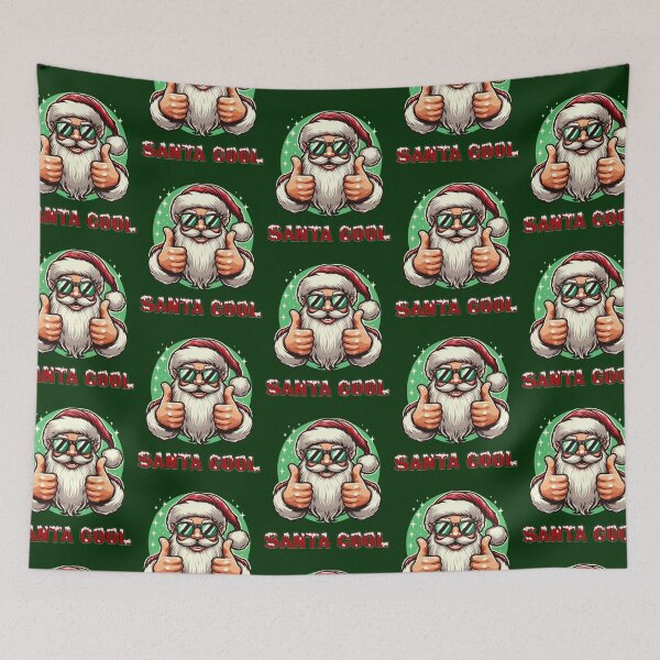 Item preview, Santa Cool designed and sold by StoneBluePlanet.