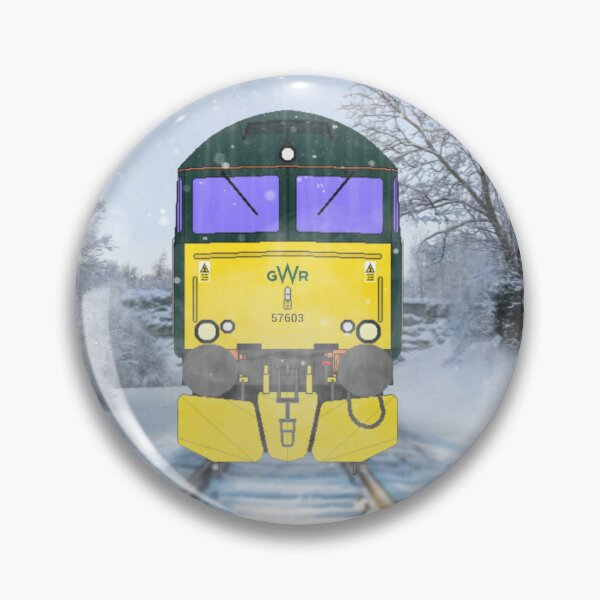 Item preview, Class 57 locomotive christmas card designed and sold by TrainFanatic.