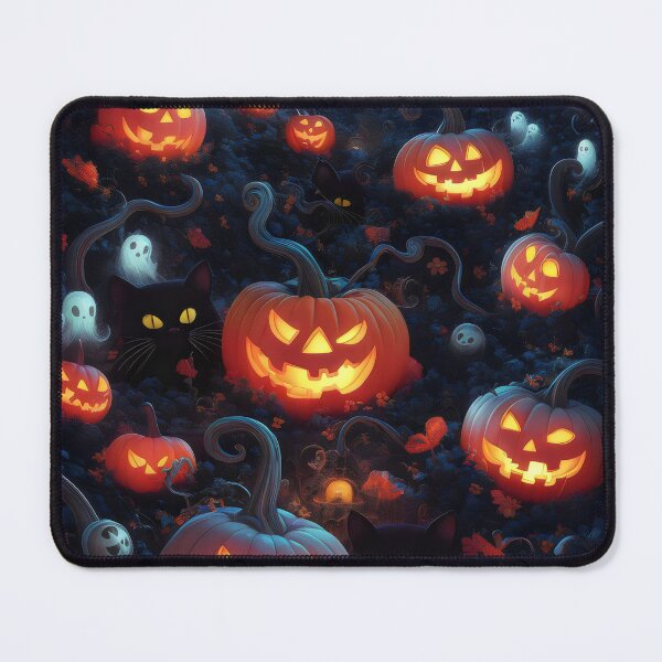 Item preview, Halloween night in a haunted forest. designed and sold by MyHappyArtShop.