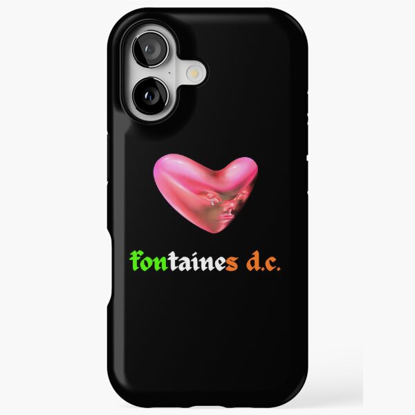 Fontaines DC Ireland flag design Dublin iPhone Tough Case