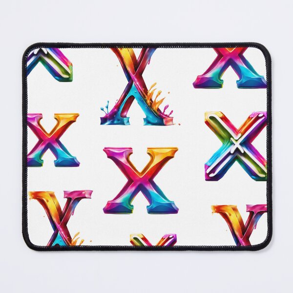 Item preview, Colorful 3D Letter X Pattern 1 designed and sold by Tom-Johnson.