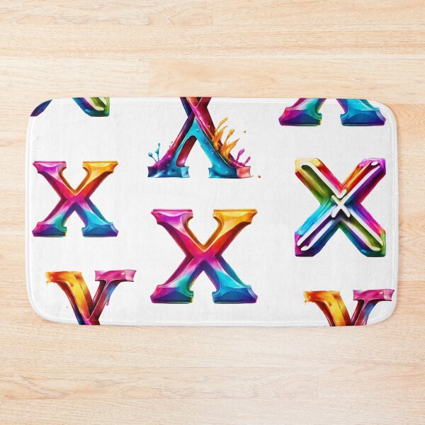 Item preview, Colorful 3D Letter X Pattern 1 designed and sold by Tom-Johnson.