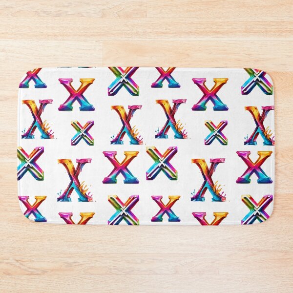 Item preview, Colorful 3D Letter X Pattern 2 designed and sold by Tom-Johnson.