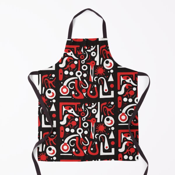 Item preview, Abstract art in red, white and black number 2 designed and sold by Harry Wibier.
