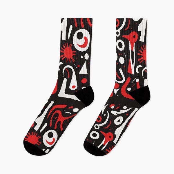 Item preview, Abstract art in red, white and black number 2 designed and sold by Harry Wibier.