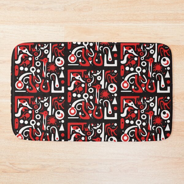 Item preview, Abstract art in red, white and black number 2 designed and sold by Harry Wibier.