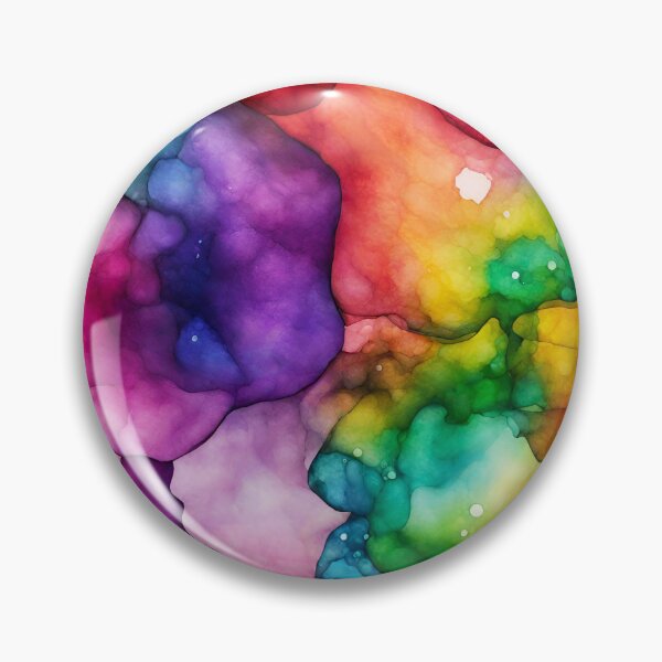 Item preview, Colorful Alcohol Ink Painting Spectrum 4 designed and sold by Tom-Johnson.