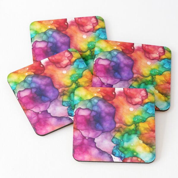 Item preview, Colorful Alcohol Ink Painting Spectrum 4 designed and sold by Tom-Johnson.