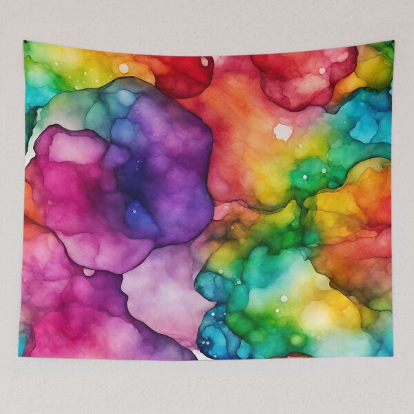 Item preview, Colorful Alcohol Ink Painting Spectrum 4 designed and sold by Tom-Johnson.