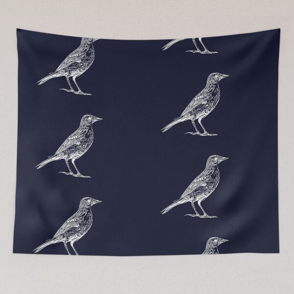 Item preview, Sprague's Pipit White Design  designed and sold by designsasstultd.